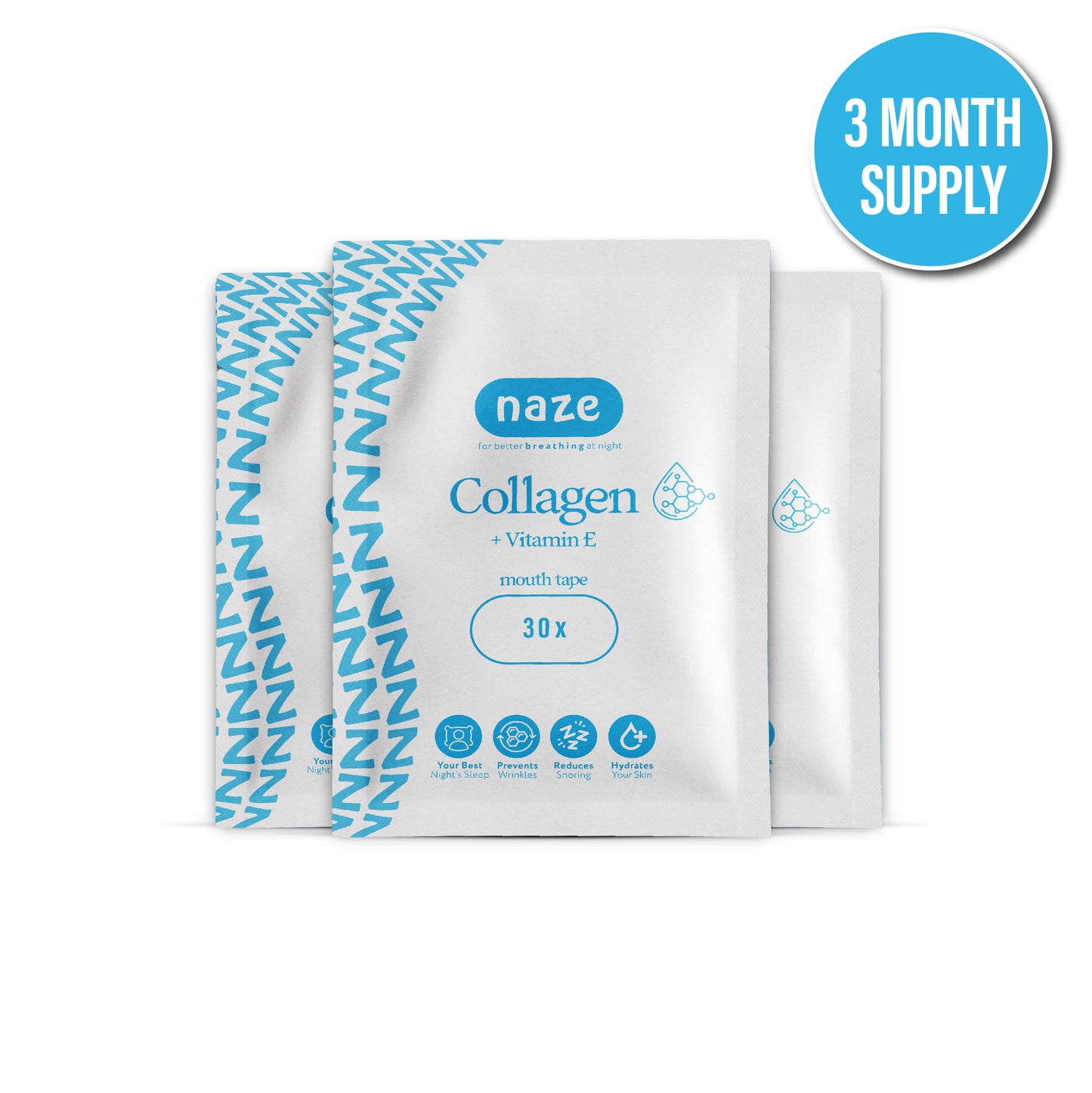 Collagen + Vitamin E Mouth Tape